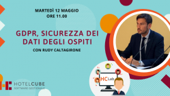 GDPR, la sicurezza dei dati degli ospiti con Rudy Caltagirone