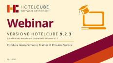 Webinar aggiornamento HOTELCUBE 9.2.3