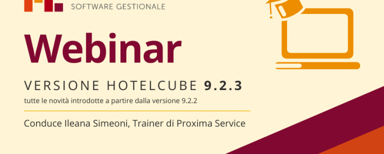 Webinar aggiornamento HOTELCUBE 9.2.3