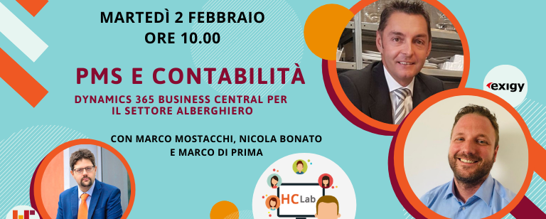 HC Lab. PMS e contabilità alberghiera: Dynamics 365 Business Central